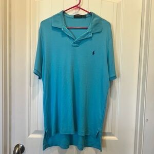 Polo Ralph Lauren Men's Classic Fit
Soft Cotton Polo Light Blue SZ Large